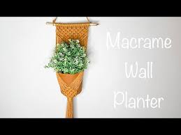 Macrame Wall Planter Macrame Planter