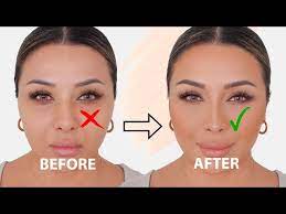 step by step how to contour your nose