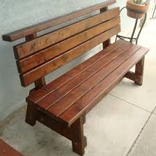 wood for garden bench s up