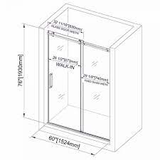 ᐅ Woodbridge Frameless Shower Doors 56