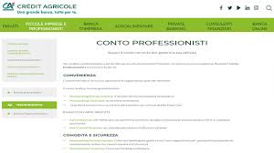 Maybe you would like to learn more about one of these? Conto Professionisti Credit Agricole Recensione Del Conto Corrente