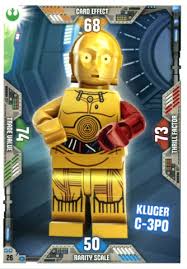 Now anthony daniels has just revealed the real. Bricklink Gear Sw2de026 Lego Star Wars Trading Card Game German Series 2 26 Kluger C 3po Card Card Trading Card Star Wars Bricklink Reference Catalog