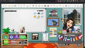 How to create an interactive bitmoji classroom youtube interactive classroom classroom background online classroom. My Bitmoji Virtual Classroom Virtual Classrooms Online Teaching Resources Canvas Learning