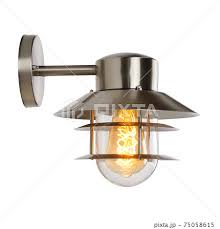Outdoor Wall Sconce Light Isolated On
