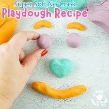 no cook playdough recipe kids craft room
