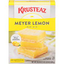 krusteaz meyer lemon bar mix the