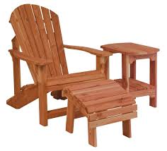 cedar wood traditional adirondack chair