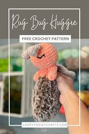 rug bug huggie free crochet pattern