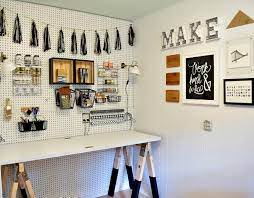 25 Pegboard Inspirations To Organize