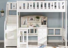 No one wants to call a cramped excuse of a living quarter home, even when said quarters are the only affordable option and furniture is expensive beyond apprehension. Paddington Dream White Wood Loft Bed And Desk Staircase Highsleeper