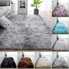 large gy fluffy rugs anti slip soft
