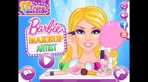 doll makeup game video benim