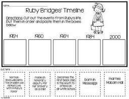 Ruby bridges {timeline} for kindergarten and first grade social studies. Ruby Bridges Timeline Free Math Worksheets Free Phonics Induced Info