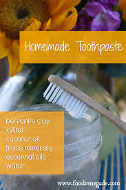 homemade toothpaste recipe