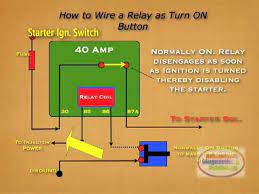how to wire relay starter kill switch