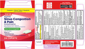 Sinus Congestion And Pain Daytime Non Drowsy Tablet Film