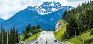 beautiful canadian rockies road trip