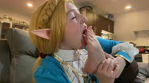 Zelda foot fetish