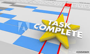 Task Complete Final Project Step Done Gantt Chart 3d