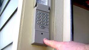 are keypad garage door controls safe