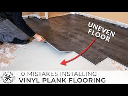 installing vinyl plank flooring