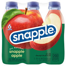 save on snapple apple juice 6 pk