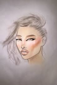 interpret filipino art into makeup sketches