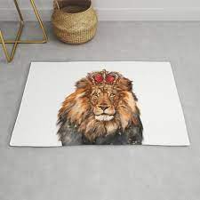 lion king rug by big nose work society6