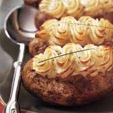 Elegant Twice Baked Potatoes gambar png