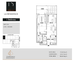 La Residence At Jvt Dubai Floor Plan