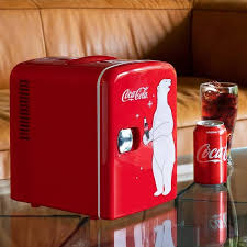 Mini Refrigerator In Red Kwc 4
