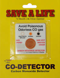 standard carbon monoxide detector