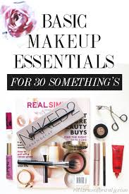 basic makeup essentials in your