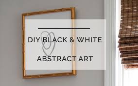 Black And White Art Easy Abstract Art