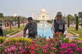 It was commissioned in 1632 by the mughal emperor shah jahan. Taj Mahal Spruced Up As India Prepares To Welcome Trump South Asia News Top Stories The Straits Times