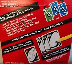 mattel uno card game now w