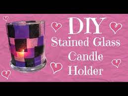 Diy Stained Glass Candle Holder