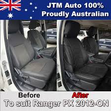 Black Pu Leather Waterproof Seat Covers