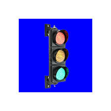 outdoor traffic light ip65 3 x 100mm