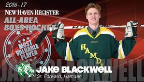 2016-17 NH Register Area Hockey MVP: Jake Blackwell, Hamden