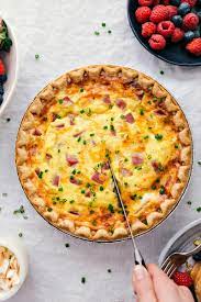 ham and cheese quiche easiest quiche