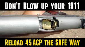 load 45 acp without ing up your gun