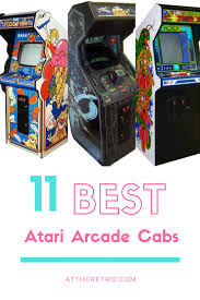 game art 11 best atari arcade cabs of