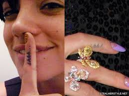 Lily has got an inking of the world on her wrist. Lily Allen S Tattoos Meanings Steal Her Style