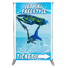 deluxe step and repeat banner stand