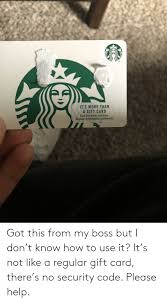 You can also register a starbucks card egift or a physical starbucks gift card to your account by adding the 16 digit starbucks card number and security code. It S More Than A Gift Card Earn Free Drinks And More Register At Starbuckscomrewards Got This From My Boss But I Don T Know How To Use It It S Not Like A Regular