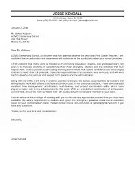 Substitute Teacher Cover Letter Examples Resume Cover Letter