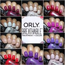 nail loopy orly breathable swatches