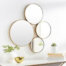 Circular Round Wall Art Mirror Cer