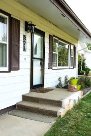 an affordable porch makeover bright